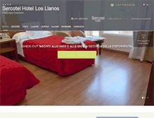 Tablet Screenshot of it.hotelsercotellosllanos.com